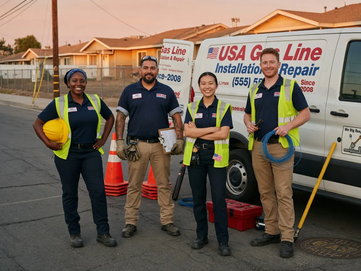 Gas Line Installation company in Tylerton, MD